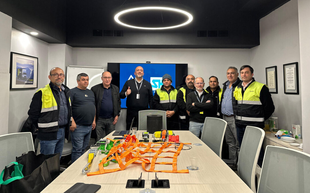 La seguridad no se negocia: SAMEX avanza en la estandarización del amarre de carga bajo normativa europea